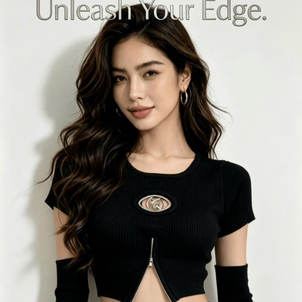 Hot Girl Long Sleeve Series - Y2K Girlstyle