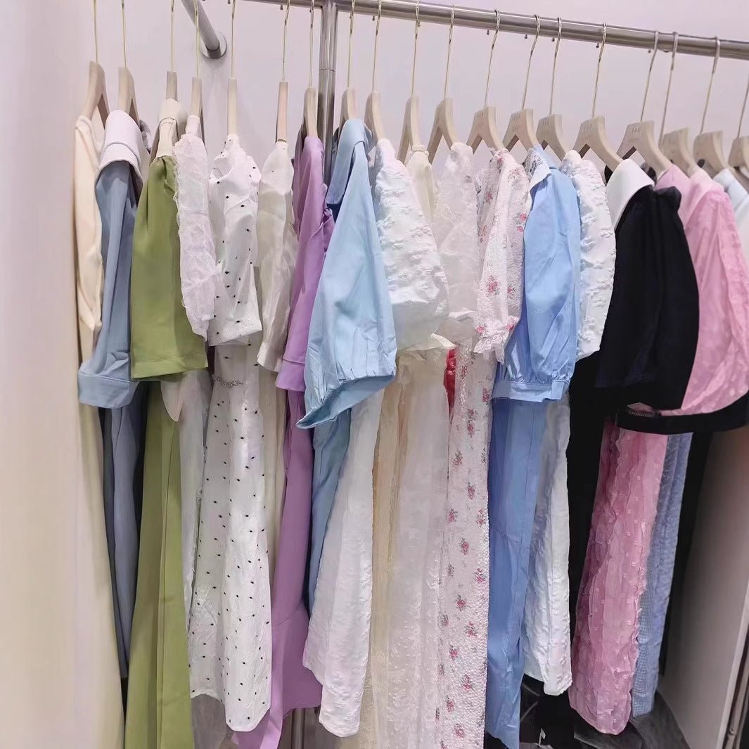 2023 new women's clothing dress wholesale, fairy fairy skirt, first love age - reducing small skirt summer live stream supply - Y2K Girlstyle
