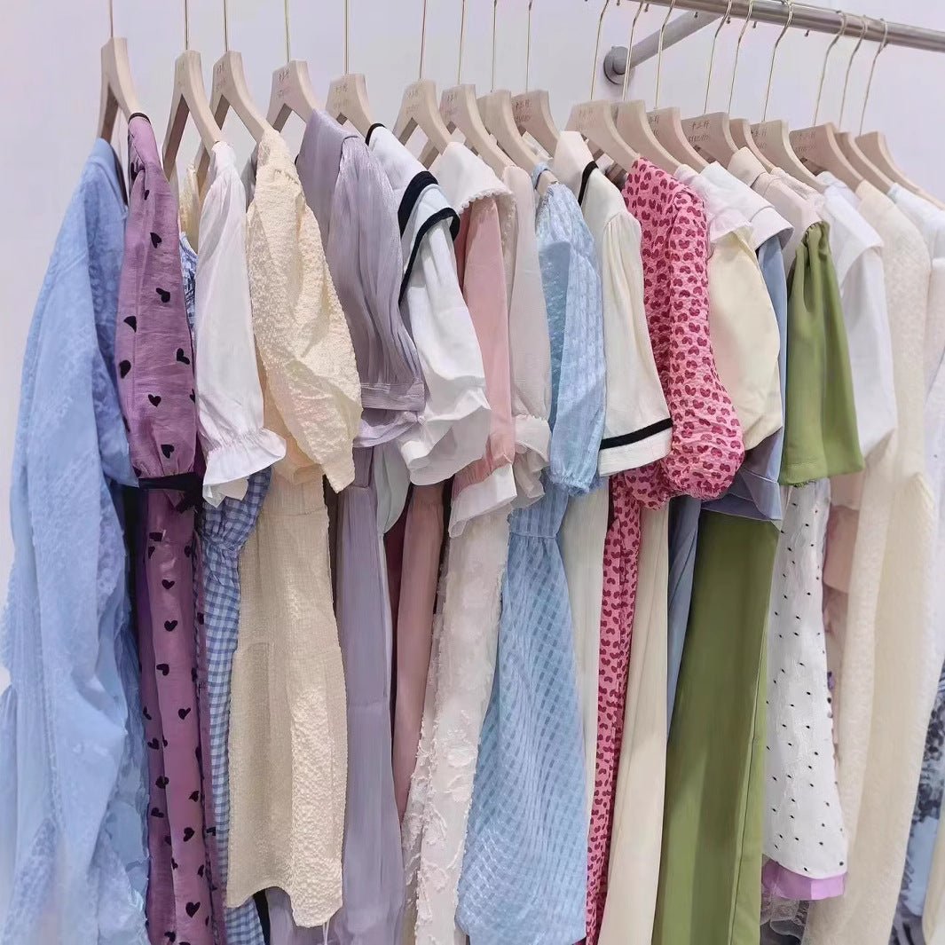 2023 new women's clothing dress wholesale, fairy fairy skirt, first love age - reducing small skirt summer live stream supply - Y2K Girlstyle