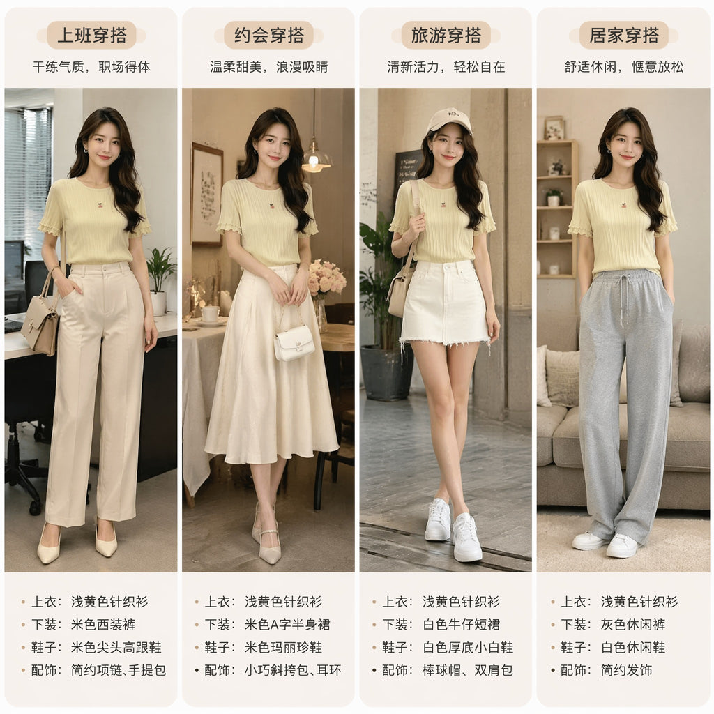 Cherry Blossom Whisper Ribbed Knit Top