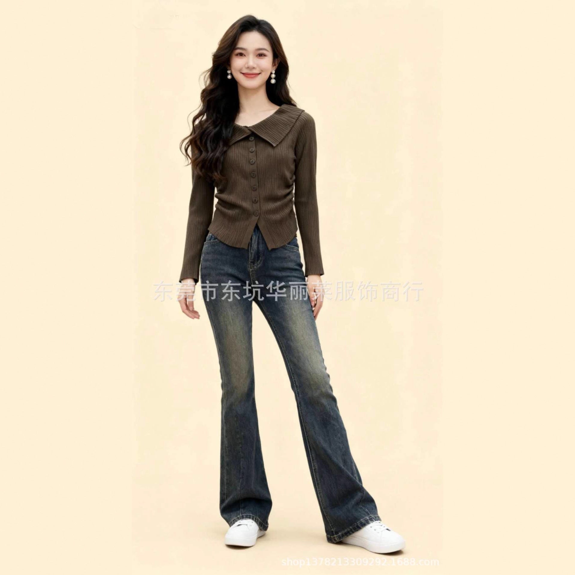 Cross - border beautiful women's miscellaneous knitted sweaters Beautiful Women's Assorted Knit Sweaters - Y2K Girlstyle