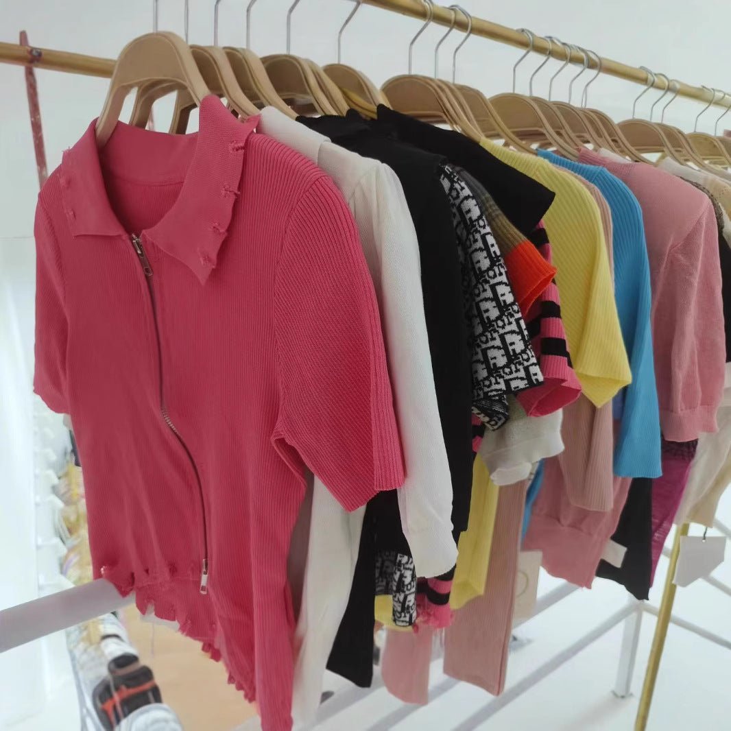 Mixed Knitwear Wholesale | Assorted Knit Tops MOQ 20 | Y2K Fashion Supplier - Y2K Girlstyle