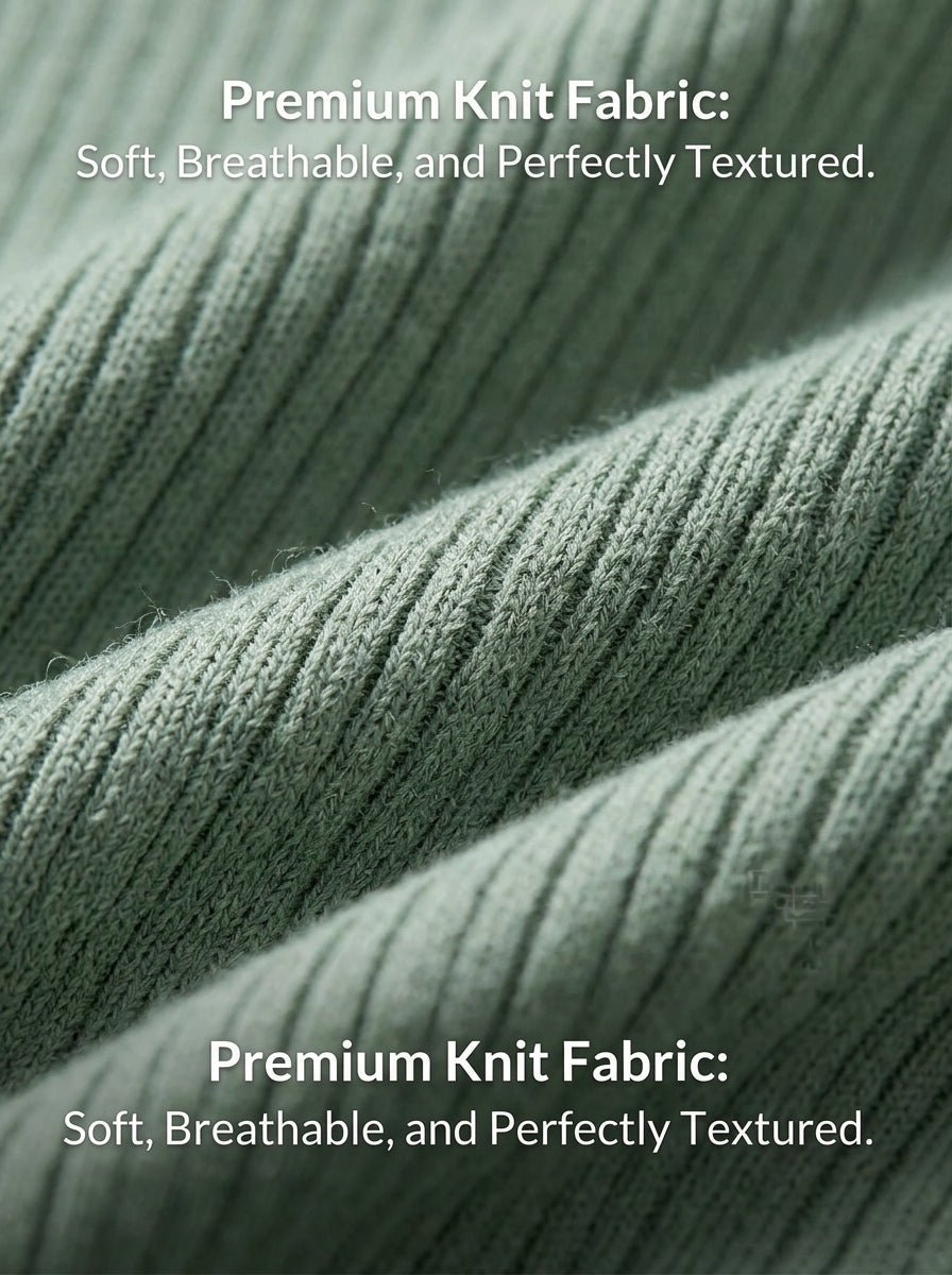 Ribbed Knit Slit Longline Cami Top | Sage Green & Apricot | Wholesale MOQ 20pcs - Y2K Girlstyle