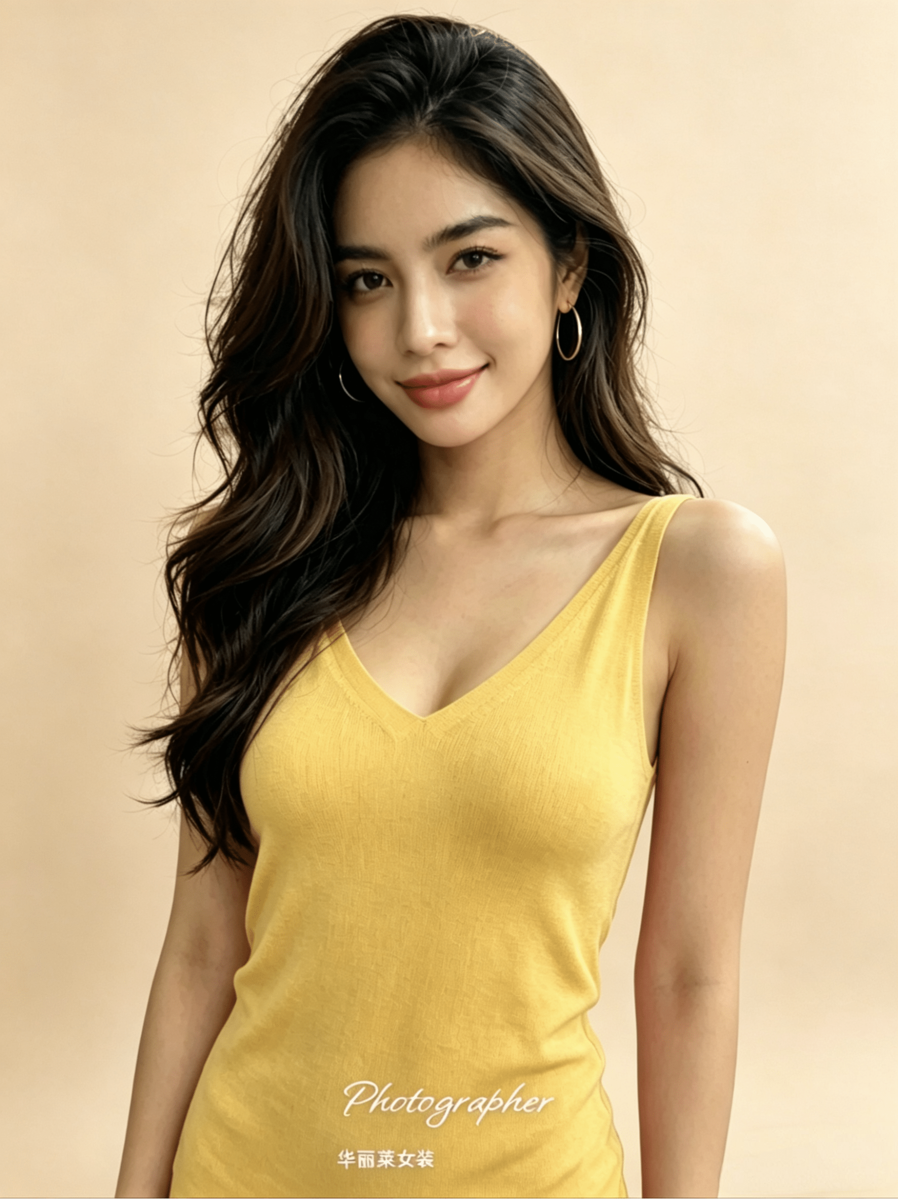 Sheer Knit Camisole | Summer Basic Tank Top | Thin V - Neck Vest Wholesale - Y2K Girlstyle