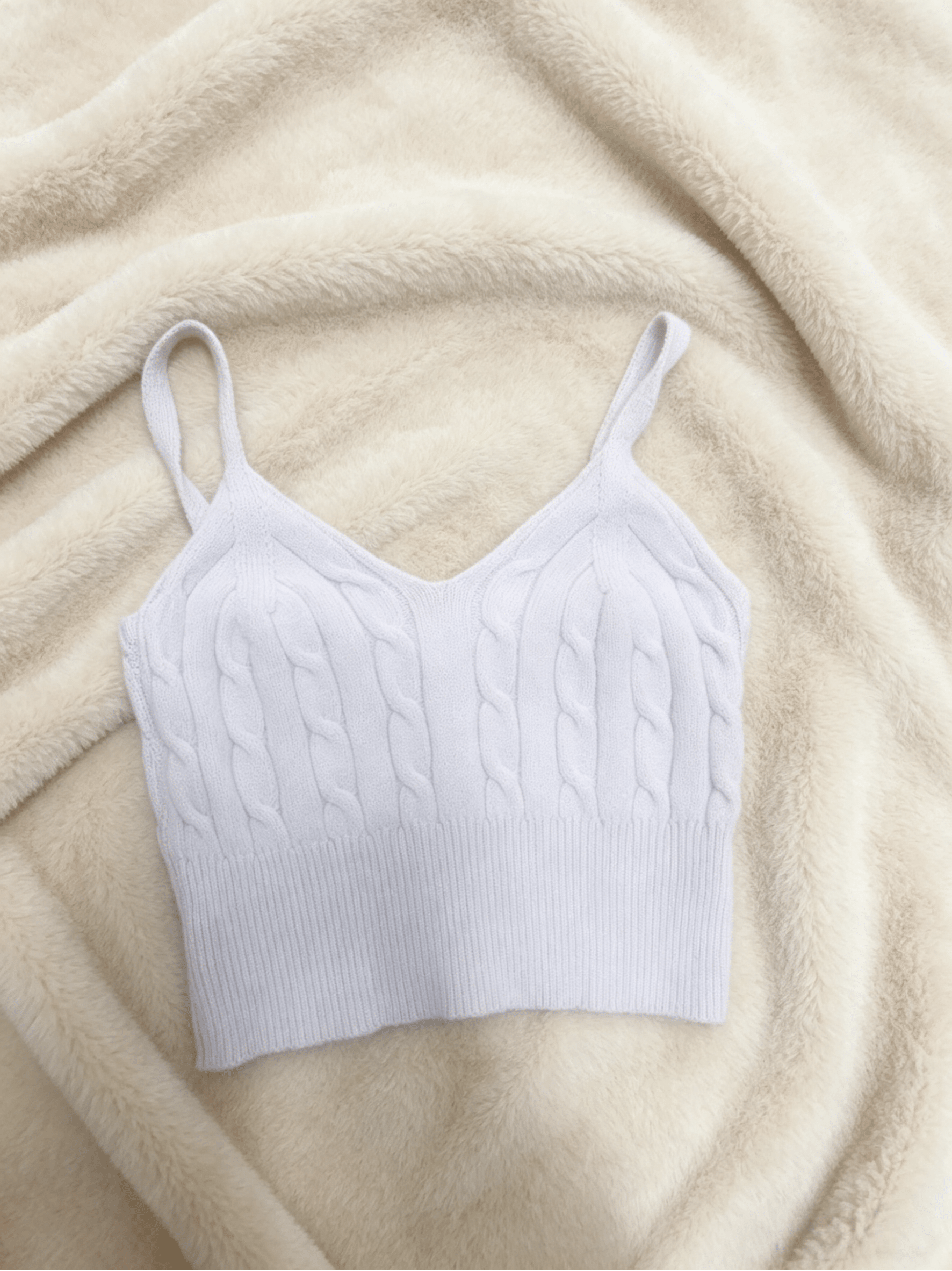 Twist Knit Camisole Top | Wholesale 50pcs MOQ | Sweet Sexy Cami - Y2K Girlstyle