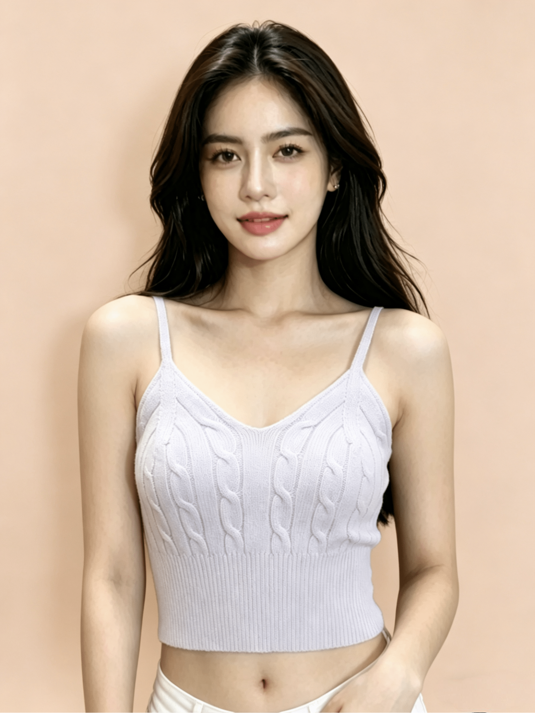 Twist Knit Camisole Top | Wholesale 50pcs MOQ | Sweet Sexy Cami - Y2K Girlstyle