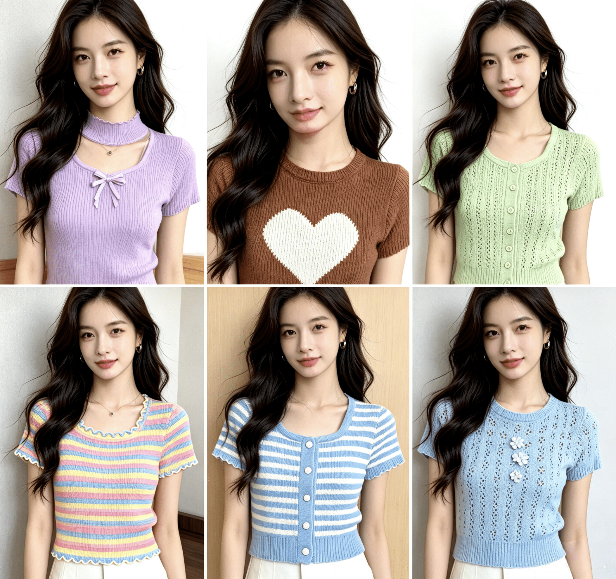 Wholesale Women Knit Tops | Mixed Styles, MOQ 20 | China Supplier - Y2K Girlstyle