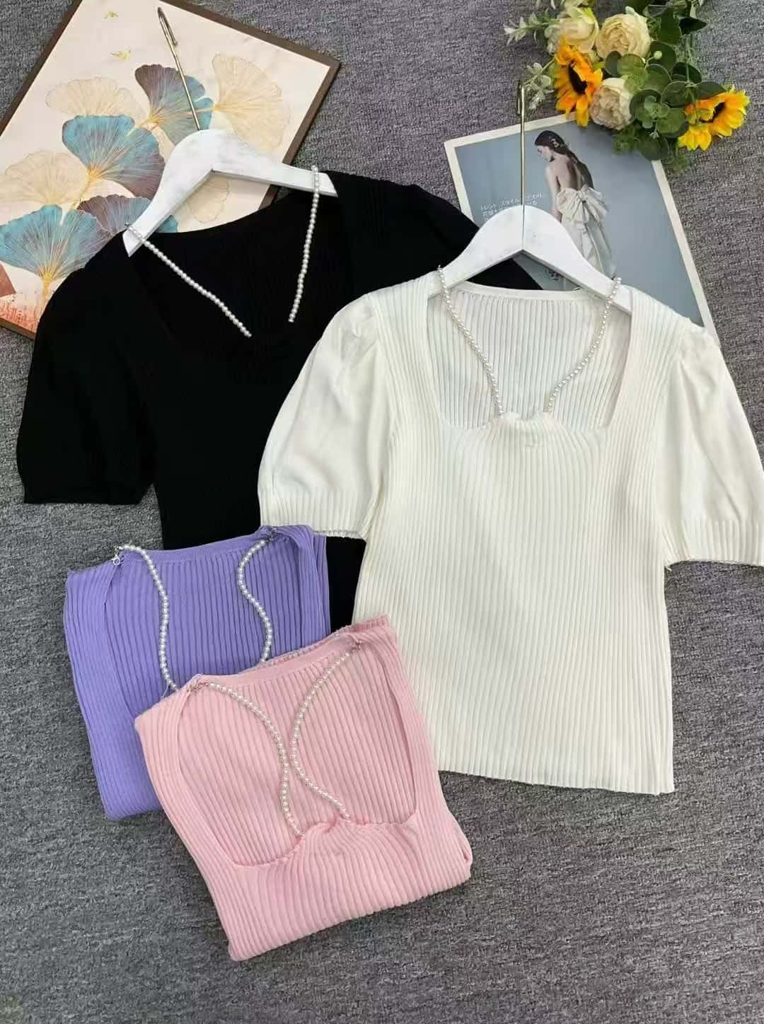 Wholesale Women Knit Tops | Mixed Styles, MOQ 20 | China Supplier - Y2K Girlstyle