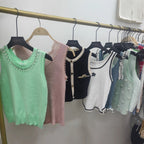 Wholesale Y2K Knit Cami & Sling Tops | Mixed Styles | MOQ 20pcs | Direct from China - Y2K Girlstyle
