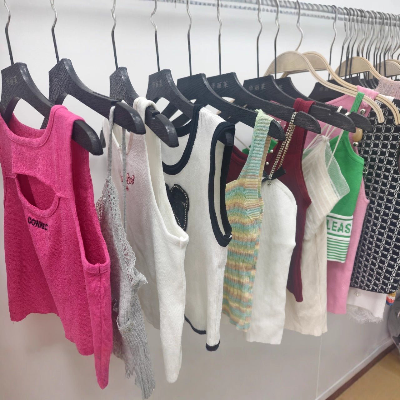 Wholesale Y2K Knit Cami & Sling Tops | Mixed Styles | MOQ 20pcs | Direct from China - Y2K Girlstyle