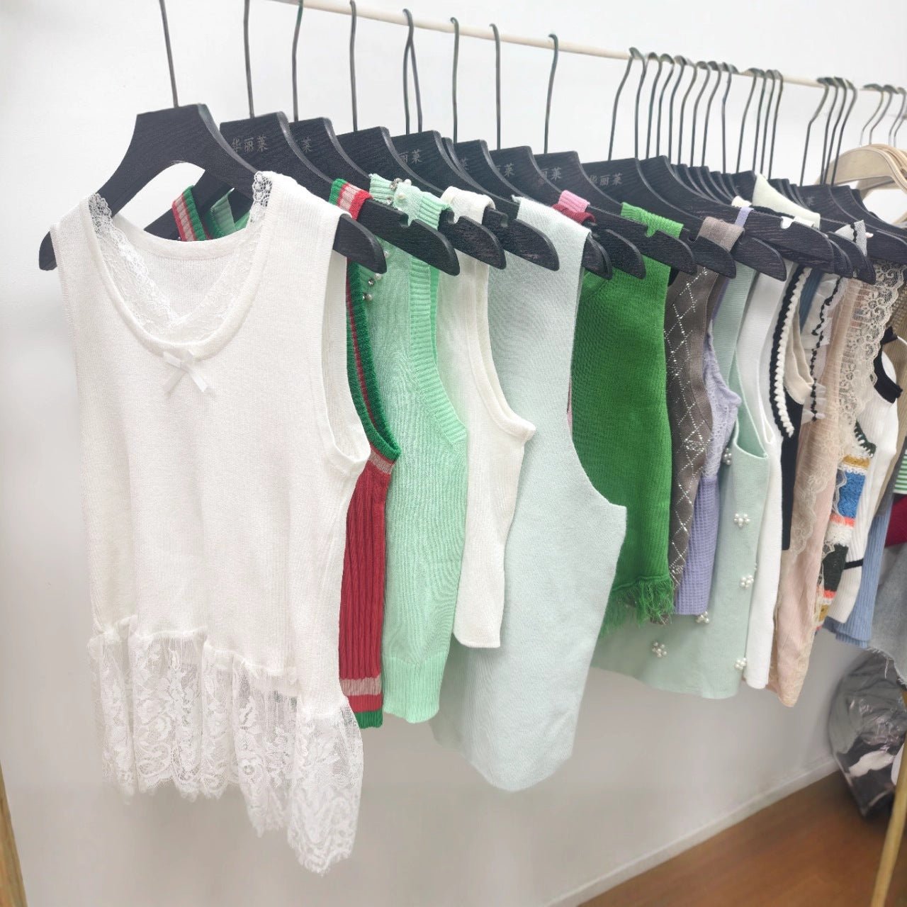 Wholesale Y2K Knit Cami Tops | Mixed Styles & Colors | MOQ 20pcs | Direct from China - Y2K Girlstyle