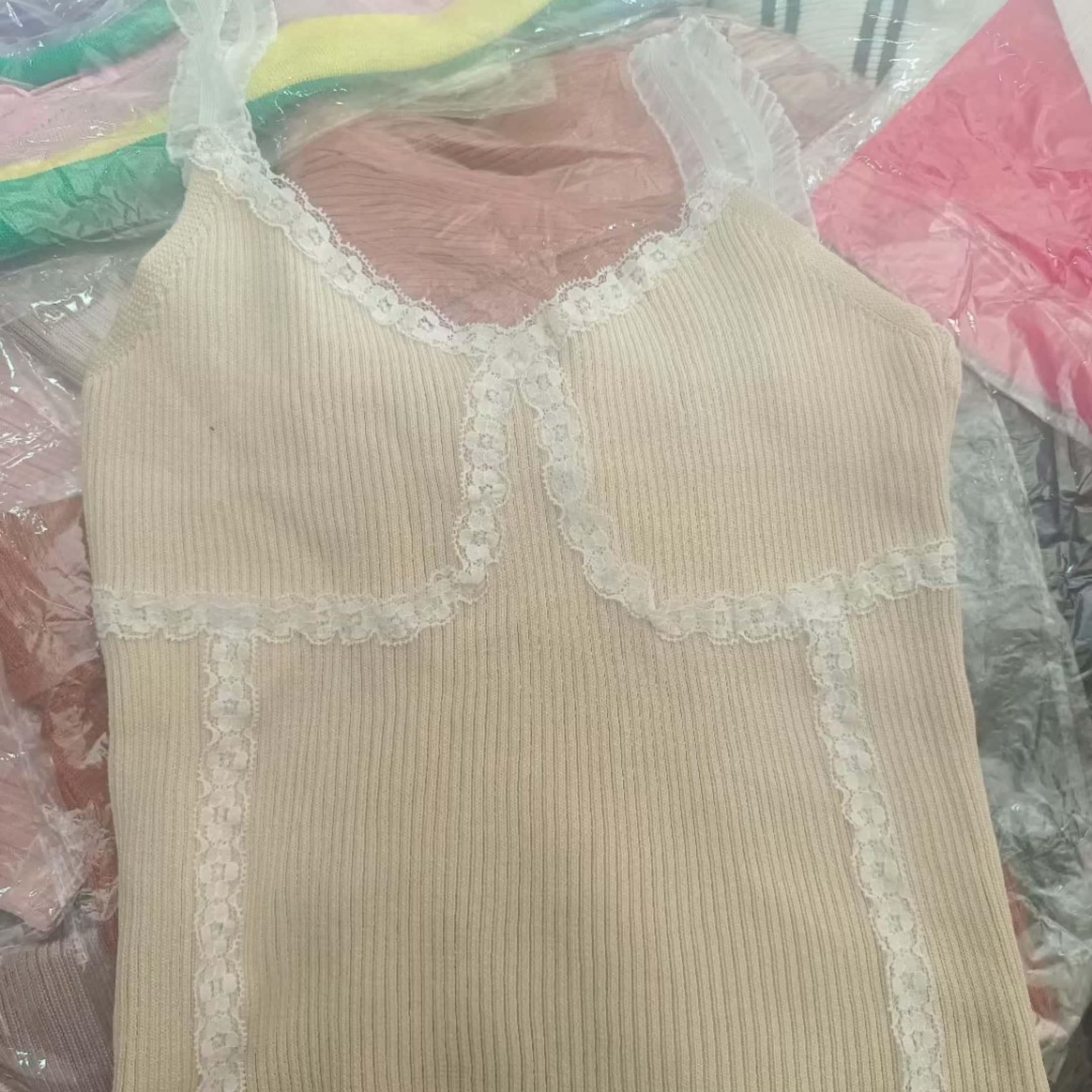 Wholesale Y2K Knit Cami Tops | Mixed Styles & Colors | MOQ 20pcs | Direct from China - Y2K Girlstyle