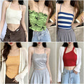 Wholesale Y2K Knit Cami Tops | Mixed Styles & Colors | MOQ 20pcs | Direct from China - Y2K Girlstyle