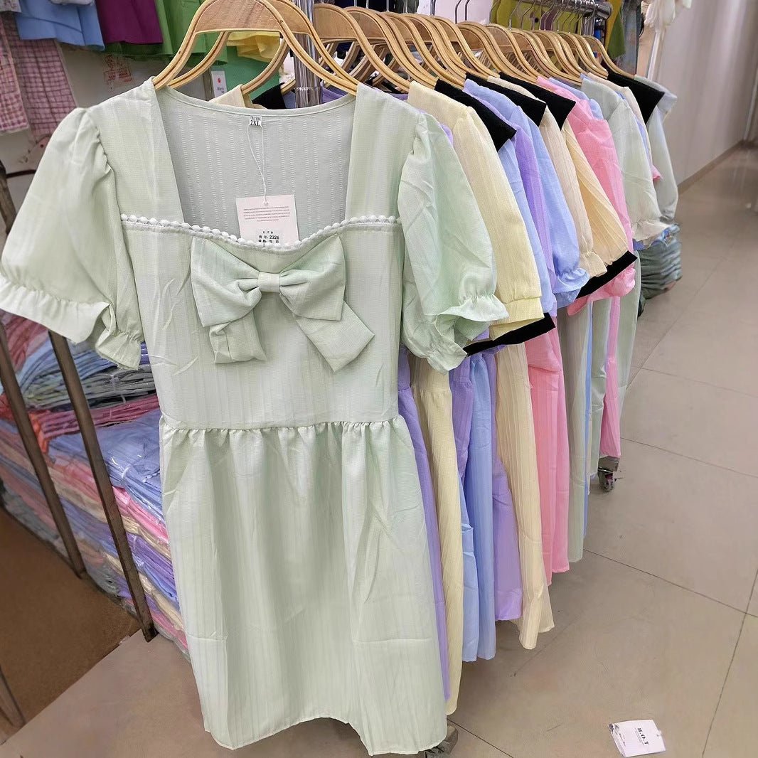Women's clothing pretty girl dress wholesale, Guangzhou thirteen lines of candy color skirt in the season, multiple styles and styles are mixed - Y2K Girlstyle