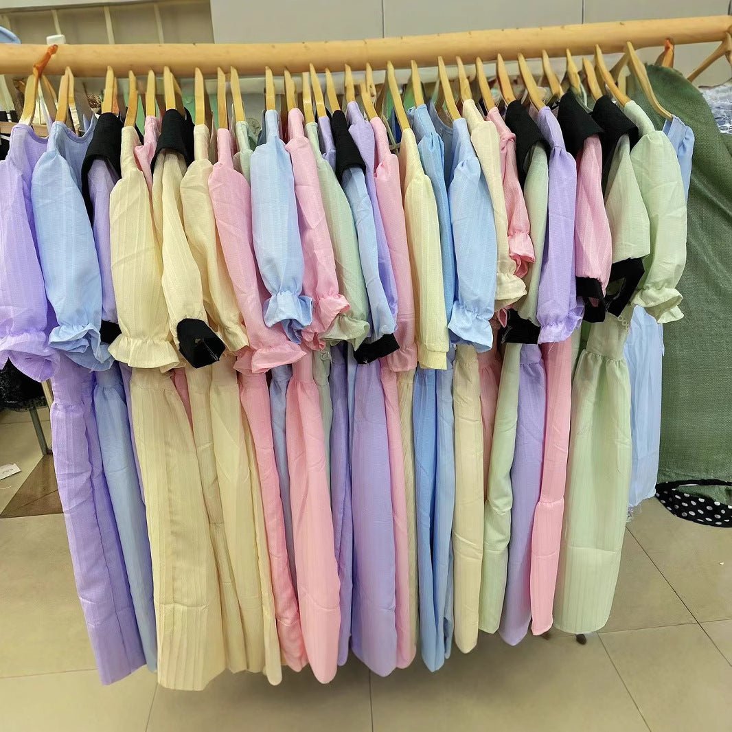 Women's clothing pretty girl dress wholesale, Guangzhou thirteen lines of candy color skirt in the season, multiple styles and styles are mixed - Y2K Girlstyle