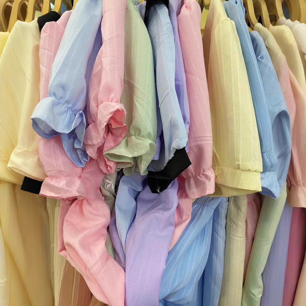 Women's clothing pretty girl dress wholesale, Guangzhou thirteen lines of candy color skirt in the season, multiple styles and styles are mixed - Y2K Girlstyle