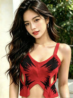 Y2K Sexy Camisole Tank Top Wholesale | Women's Knit Sling Top | MOQ 20pcs - Y2K Girlstyle